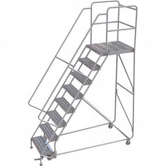 TRI-ARC - Rolling & Wall Mounted Ladders & Platforms Type: Rolling Warehouse Ladder Style: Rolling Safety Ladder - Exact Tooling