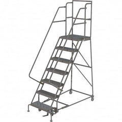 TRI-ARC - Rolling & Wall Mounted Ladders & Platforms Type: Rolling Warehouse Ladder Style: Rolling Platform Ladder - Exact Tooling