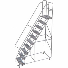 TRI-ARC - Rolling & Wall Mounted Ladders & Platforms Type: Rolling Warehouse Ladder Style: Rolling Safety Ladder - Exact Tooling
