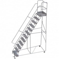 TRI-ARC - Rolling & Wall Mounted Ladders & Platforms Type: Rolling Warehouse Ladder Style: Rolling Safety Ladder - Exact Tooling