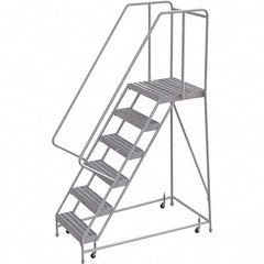 TRI-ARC - Rolling & Wall Mounted Ladders & Platforms Type: Rolling Warehouse Ladder Style: Rolling Safety Ladder - Exact Tooling