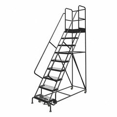 TRI-ARC - Rolling & Wall Mounted Ladders & Platforms Type: Rolling Warehouse Ladder Style: Rolling Platform Ladder - Exact Tooling