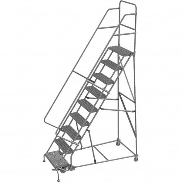 TRI-ARC - Rolling & Wall Mounted Ladders & Platforms Type: Rolling Warehouse Ladder Style: Rolling Platform Ladder - Exact Tooling