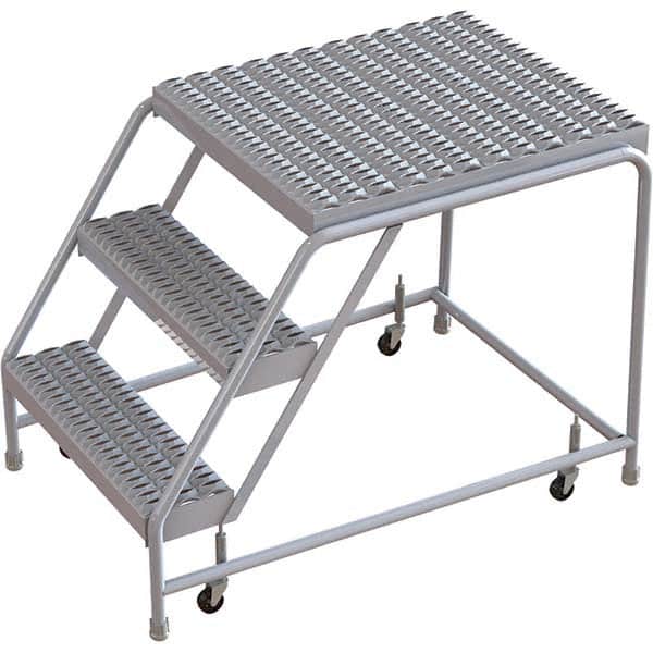 TRI-ARC - Rolling & Wall Mounted Ladders & Platforms Type: Rolling Warehouse Ladder Style: Rolling Safety Ladder - Exact Tooling