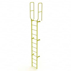TRI-ARC - Rolling & Wall Mounted Ladders & Platforms Type: Fixed Ladder Style: Safety Cage - Exact Tooling