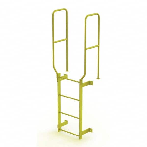 TRI-ARC - Rolling & Wall Mounted Ladders & Platforms Type: Fixed Ladder Style: Safety Cage - Exact Tooling