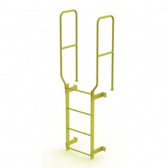 TRI-ARC - Rolling & Wall Mounted Ladders & Platforms Type: Fixed Ladder Style: Safety Cage - Exact Tooling