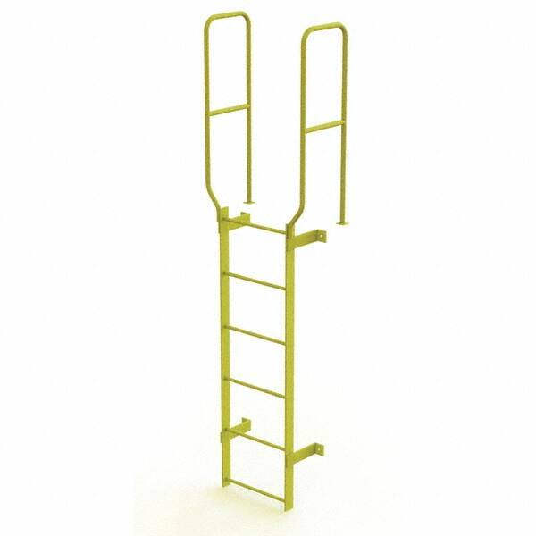 TRI-ARC - Rolling & Wall Mounted Ladders & Platforms Type: Fixed Ladder Style: Safety Cage - Exact Tooling