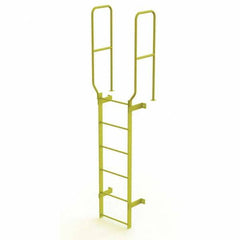 TRI-ARC - Rolling & Wall Mounted Ladders & Platforms Type: Fixed Ladder Style: Safety Cage - Exact Tooling