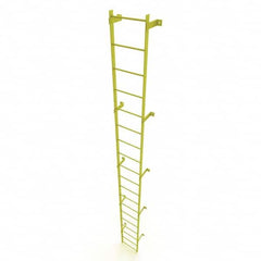 TRI-ARC - Rolling & Wall Mounted Ladders & Platforms Type: Fixed Ladder Style: Safety Cage - Exact Tooling