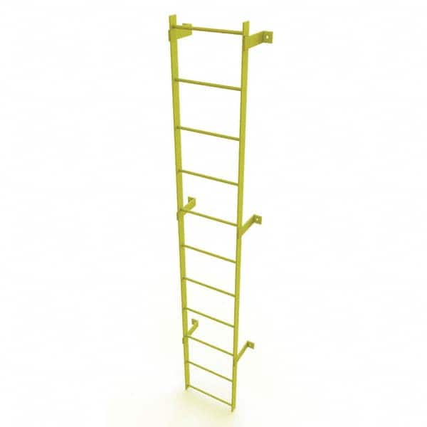 TRI-ARC - Rolling & Wall Mounted Ladders & Platforms Type: Fixed Ladder Style: Safety Cage - Exact Tooling