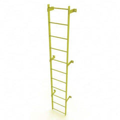 TRI-ARC - Rolling & Wall Mounted Ladders & Platforms Type: Fixed Ladder Style: Safety Cage - Exact Tooling