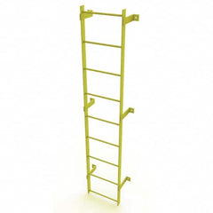 TRI-ARC - Rolling & Wall Mounted Ladders & Platforms Type: Fixed Ladder Style: Safety Cage - Exact Tooling