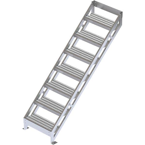 TRI-ARC - Rolling & Wall Mounted Ladders & Platforms Type: Ladder Style: Stair Unit - Exact Tooling