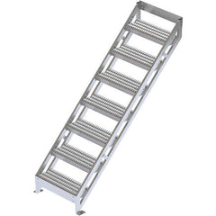 TRI-ARC - Rolling & Wall Mounted Ladders & Platforms Type: Ladder Style: Stair Unit - Exact Tooling