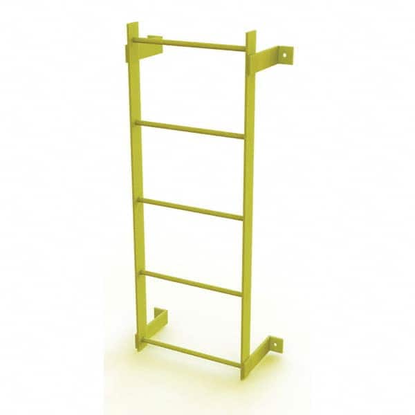 TRI-ARC - Rolling & Wall Mounted Ladders & Platforms Type: Fixed Ladder Style: Safety Cage - Exact Tooling