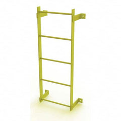 TRI-ARC - Rolling & Wall Mounted Ladders & Platforms Type: Fixed Ladder Style: Safety Cage - Exact Tooling