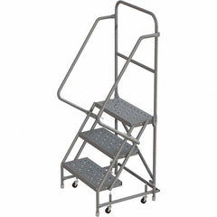 TRI-ARC - Rolling & Wall Mounted Ladders & Platforms Type: Rolling Warehouse Ladder Style: Rolling Platform Ladder - Exact Tooling