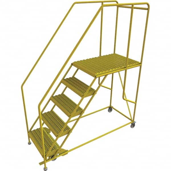 TRI-ARC - Rolling & Wall Mounted Ladders & Platforms Type: Rolling Work Platform Style: Steel Work Platform - Exact Tooling