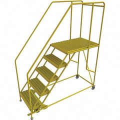TRI-ARC - Rolling & Wall Mounted Ladders & Platforms Type: Rolling Work Platform Style: Steel Work Platform - Exact Tooling