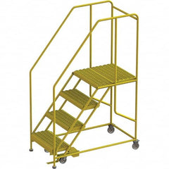 TRI-ARC - Rolling & Wall Mounted Ladders & Platforms Type: Rolling Work Platform Style: Steel Work Platform - Exact Tooling