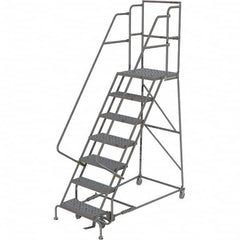 TRI-ARC - Rolling & Wall Mounted Ladders & Platforms Type: Rolling Warehouse Ladder Style: Rolling Platform Ladder - Exact Tooling