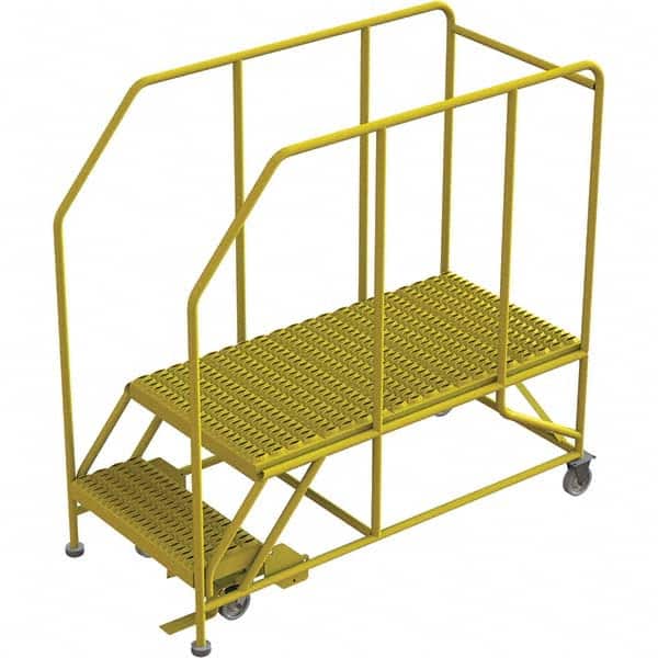 TRI-ARC - Rolling & Wall Mounted Ladders & Platforms Type: Rolling Work Platform Style: Steel Work Platform - Exact Tooling