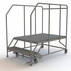 TRI-ARC - Rolling & Wall Mounted Ladders & Platforms Type: Rolling Work Platform Style: Steel Work Platform - Exact Tooling