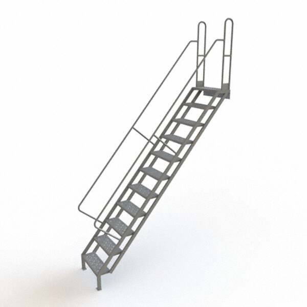TRI-ARC - Rolling & Wall Mounted Ladders & Platforms Type: Stairway Slope Ladder Style: Stair Unit - Exact Tooling