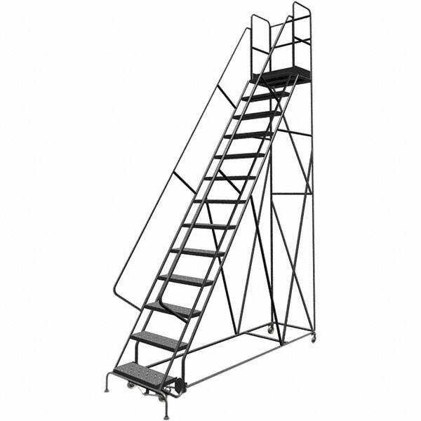 TRI-ARC - Rolling & Wall Mounted Ladders & Platforms Type: Rolling Warehouse Ladder Style: Rolling Platform Ladder - Exact Tooling