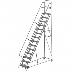TRI-ARC - Rolling & Wall Mounted Ladders & Platforms Type: Rolling Warehouse Ladder Style: Rolling Platform Ladder - Exact Tooling