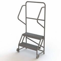 TRI-ARC - Rolling & Wall Mounted Ladders & Platforms Type: TiltNRoll Rolling Ladder Style: Tilt & Roll Safety Ladder - Exact Tooling