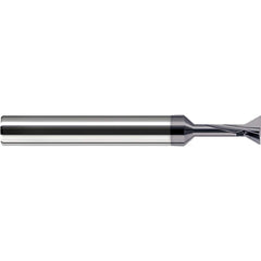 Harvey Tool - 40° 1/8" Cut Diam, 3/32" Cut Width, Solid Carbide Dovetail Cutter - Exact Tooling