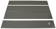 36 x 24 x 85'' - Steel Panel Kit for UltraCap Shelving Starter Unit (Gray) - Exact Tooling
