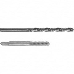 Bosch - Tap & Drill Sets Minimum Tap Thread Size (Inch): 1/4-28 Maximum Tap Thread Size (Inch): 1/4-28 - Exact Tooling