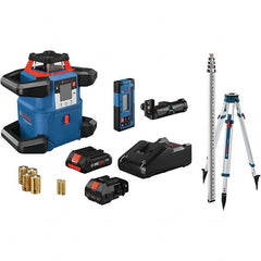 Bosch - Rotary Lasers Level Type: Rotary Laser Maximum Measuring Range (Feet): 4000 - Exact Tooling