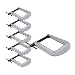 Wilton - C-Clamps Clamp Type: Standard C-Clamp Application Strength: Light-Duty - Exact Tooling