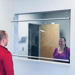 Clearway Door - 30" x 48" Partition & Panel System-Social Distancing Barrier - Exact Tooling