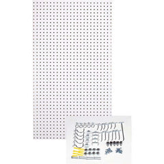 Triton - Peg Boards Type: Pegboard Storage Board Width (Inch): 24 - Exact Tooling