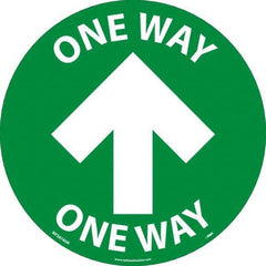 NMC - "One Way" Adhesive-Backed Floor Sign - Exact Tooling