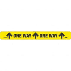 NMC - "One Way" Adhesive-Backed Floor Sign - Exact Tooling