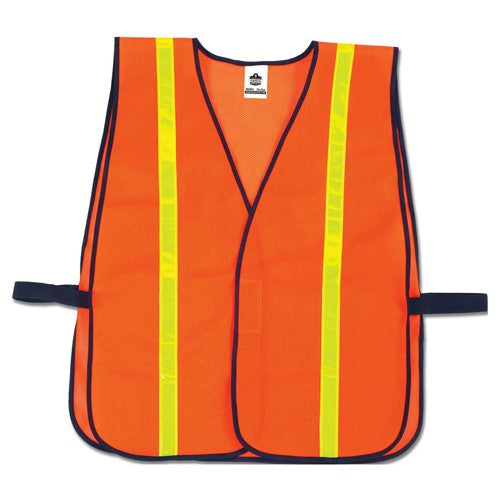 8040HL Orange Non-Cert Hi-Gloss Vest - Exact Tooling