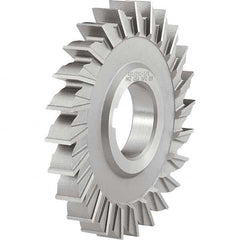 Keo - 10" Diam x 9/16" Face Width Straight Tooth Side Milling Cutter - Exact Tooling