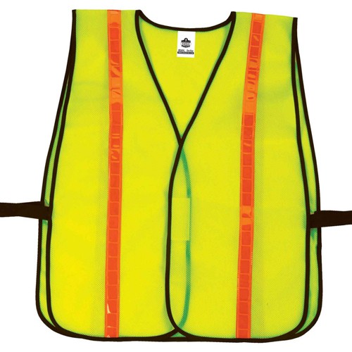 8040HL Lime Non-Cert Hi-Gloss Vest - Exact Tooling