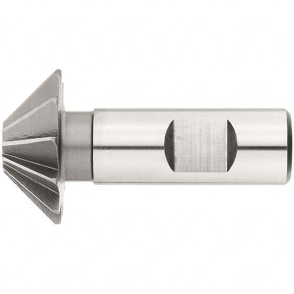 Keo - 1-1/2 x 5/8" 60° 12-Tooth High Speed Steel Single-Angle Cutter - Exact Tooling