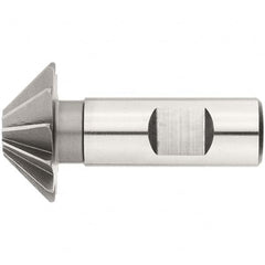 Keo - 1-1/2 x 5/8" 60° 12-Tooth High Speed Steel Single-Angle Cutter - Exact Tooling