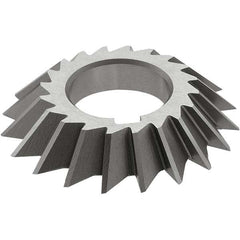 Keo - 2-3/4 x 1-1/4" 45° 28-Tooth High Speed Steel Single-Angle Cutter - Exact Tooling