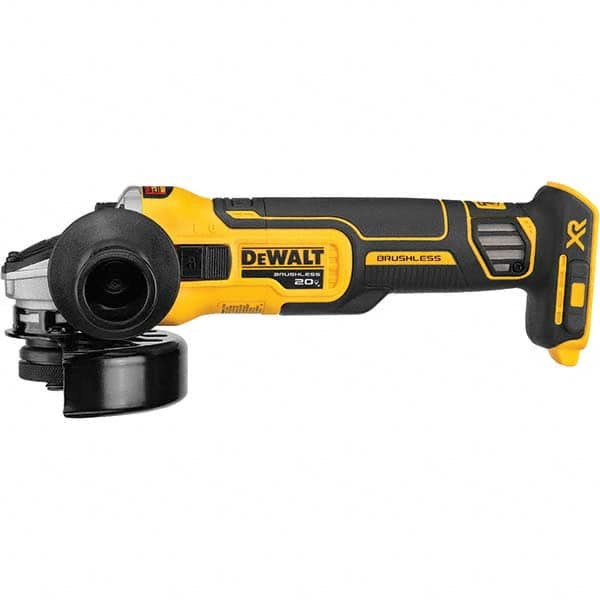 DeWALT - Angle & Disc Grinders Type of Power: Cordless Wheel Diameter (Inch): 4-1/2 - Exact Tooling