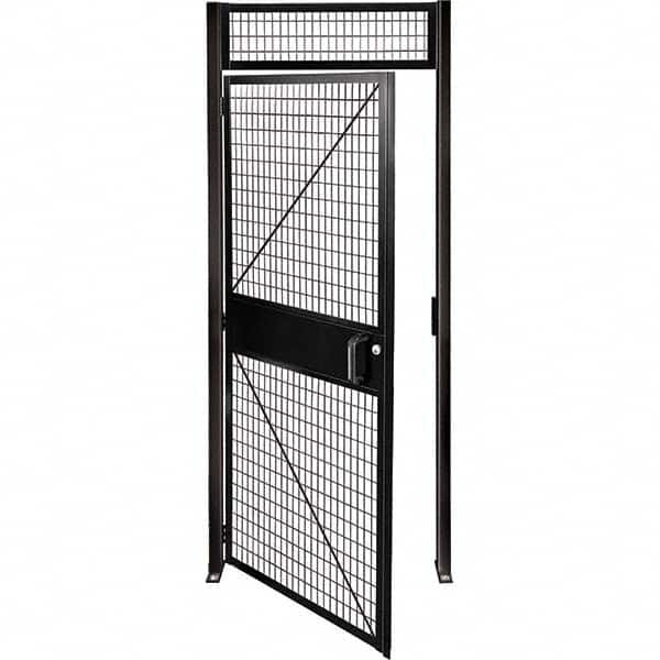 Folding Guard - Temporary Structure Doors Type: Hinged Door Width (Feet): 3 - Exact Tooling