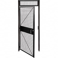 Folding Guard - Temporary Structure Doors Type: Hinged Door Width (Feet): 4 - Exact Tooling
